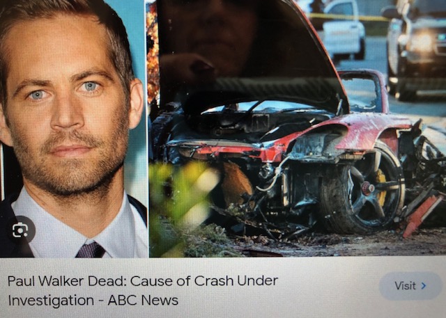 An online search of the Paul Walker crash, like the snapshot of the one above, leaves many questions unanswered. 