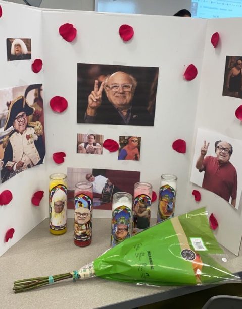 The+Danny+DeVito+Clubs+shrine+for+the+actor.