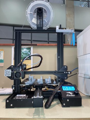 3-D Printer in the 3rd floor Library