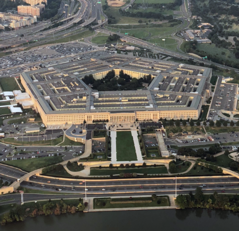 An overhead view of the Pentagon outside Washington, D.C. Photo Courtesy of Wikimedia Commons