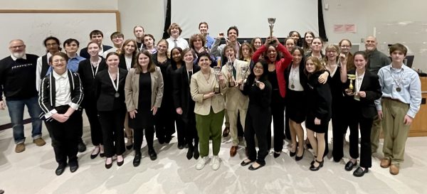 The 2022-23 FCHS Forensics team at the Tournament of Champions on January 21, 2023. Photo Courtesy of Fluco Forensics.