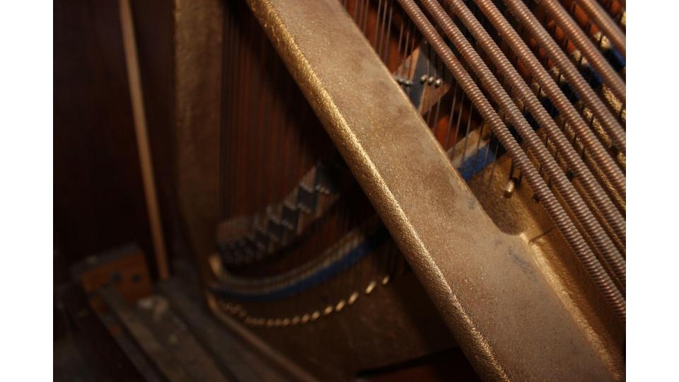 The inside of a classic piano. Photo courtesy of Ellie Sam.