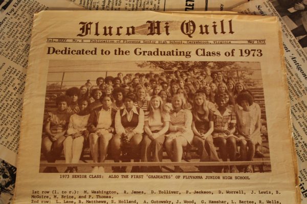 Fluvanna class of '73 in the FCHS newspaper