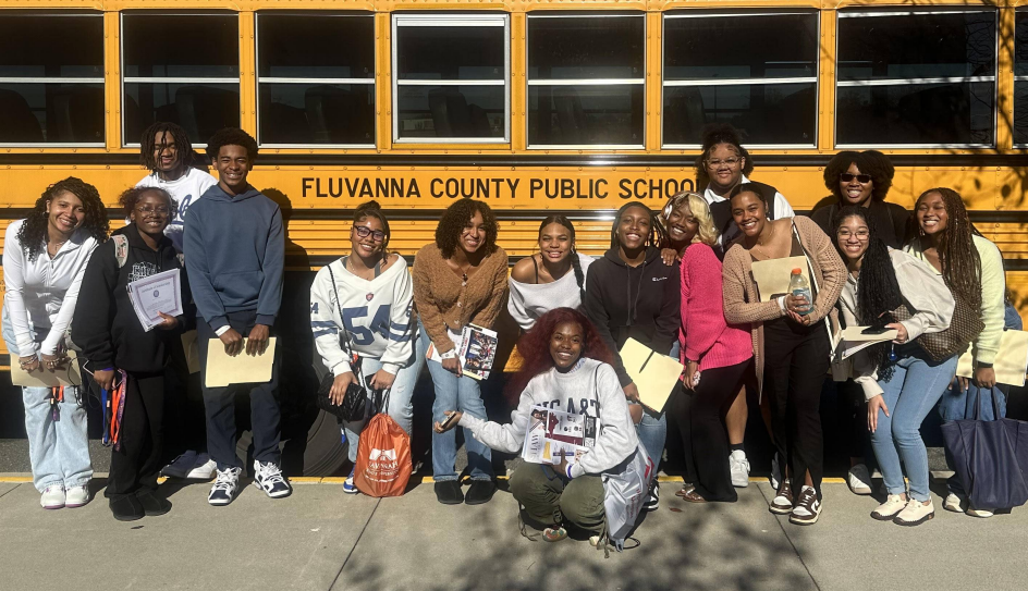 A number of upperclassmen went on a field trip to the annual HBCU Festival in Northern Virginia on 11/9.