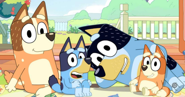 Scene from the Disney + show “Bluey” (2018). “Bluey” (2018) by IMDB courtesy of Disney +.