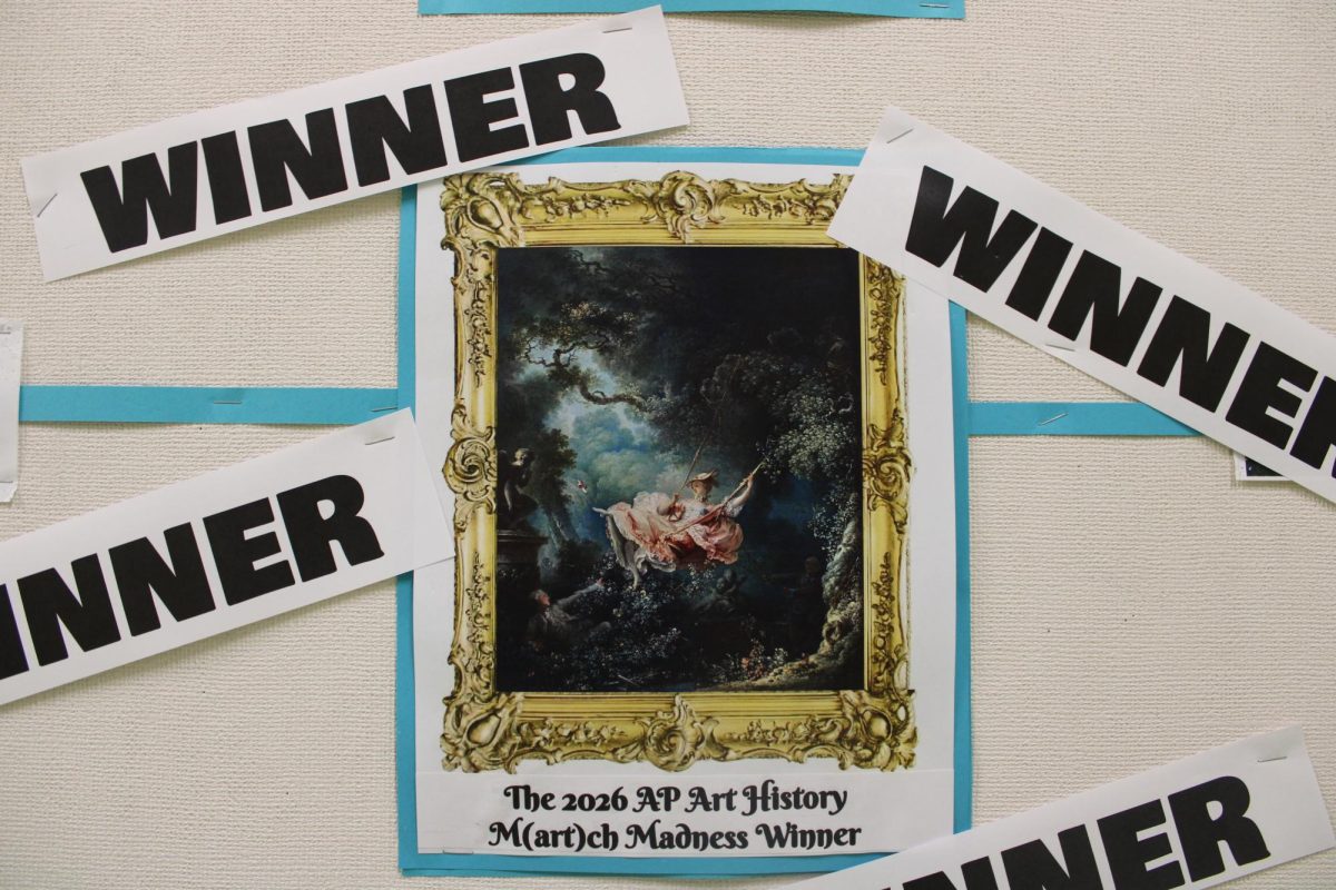 "The Swing" emerged as the second time winner of the 3rd annual M(art)ch Madness competition at FCHS.